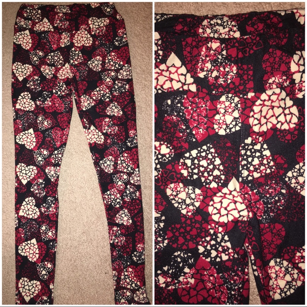LLR Valentines Leggings - NWOT - OS *PRICE FIRM*